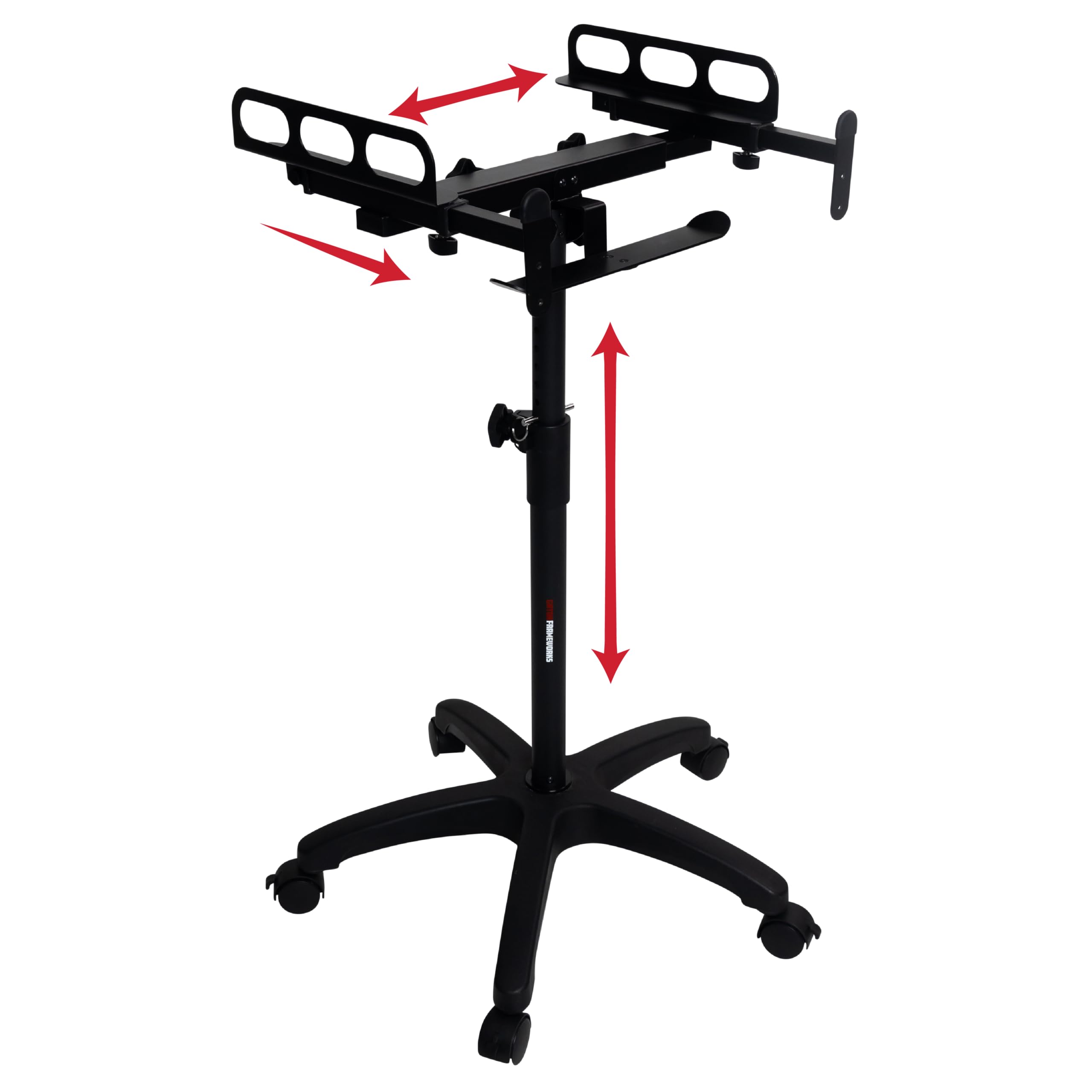 Amazon.com: Gator Frameworks Adjustable Rolling Mixer Stand with